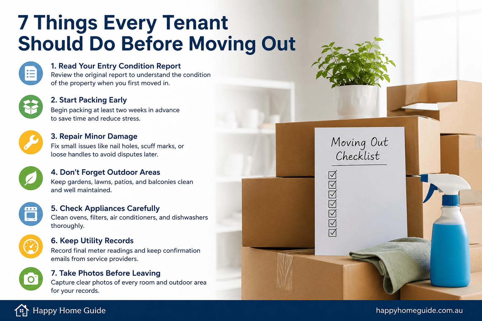 7 Things Every Tenant Should Do Before Moving Out
